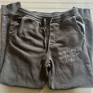 Men’s Tupac “Wake me when I’m free” sweatpants